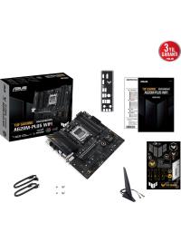 ASUS TUF GAMING A620M-PLUS WIFI AMD A620 6400MHz (OC) DDR5 Soket AM5 mATX Anakart